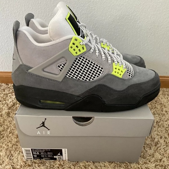 Other - Nike Air Jordan 4 Retro SE 95 Neon